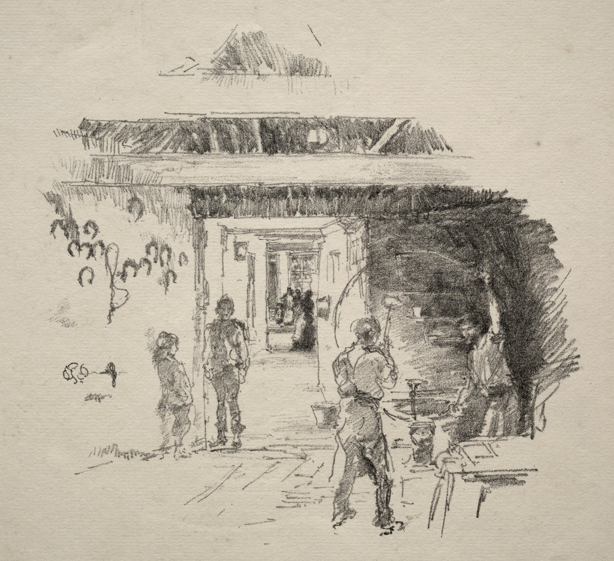 The Tyresmith od James McNeill Whistler