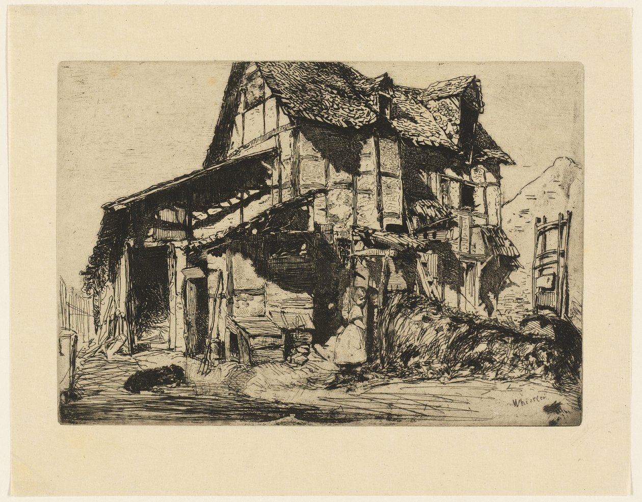 Nebezpečný činžák od James Abbott McNeill Whistler