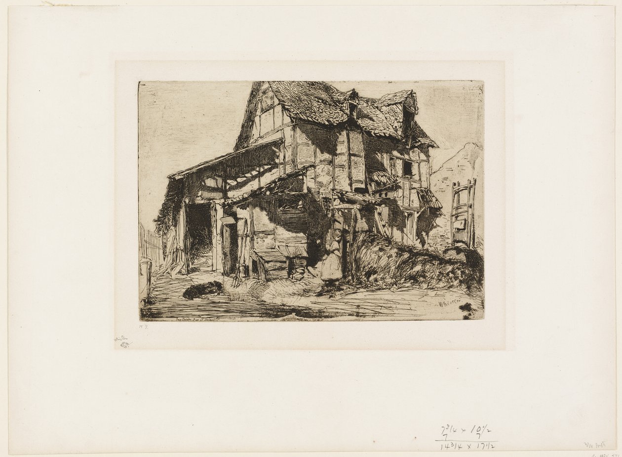 Nebezpečný činžák od James Abbott McNeill Whistler