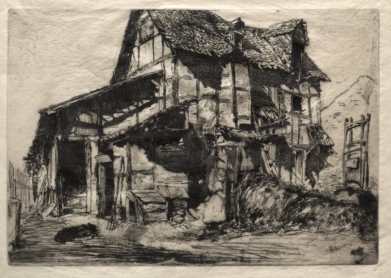 Nebezpečný činžovní dům od James McNeill Whistler