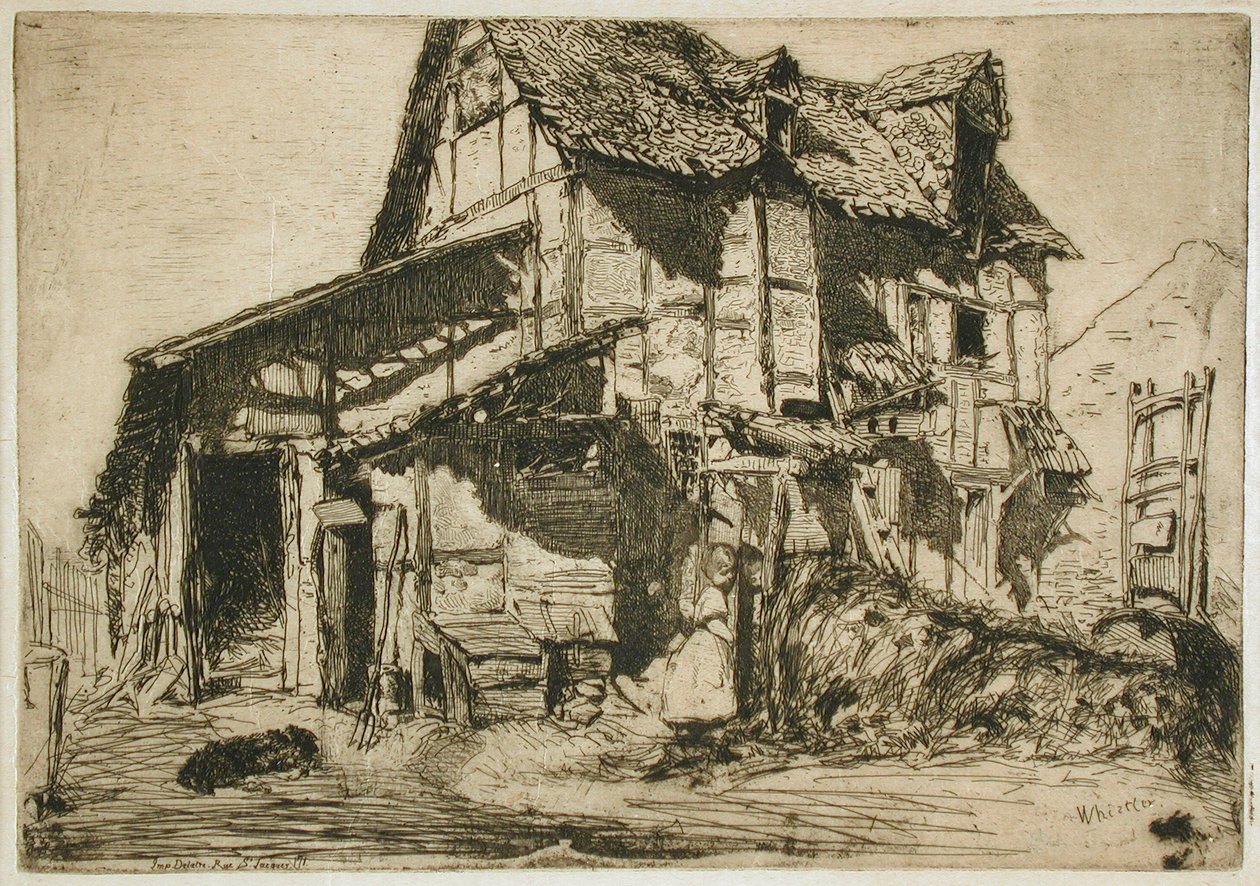 Nebezpečný činžovní dům od James McNeill Whistler