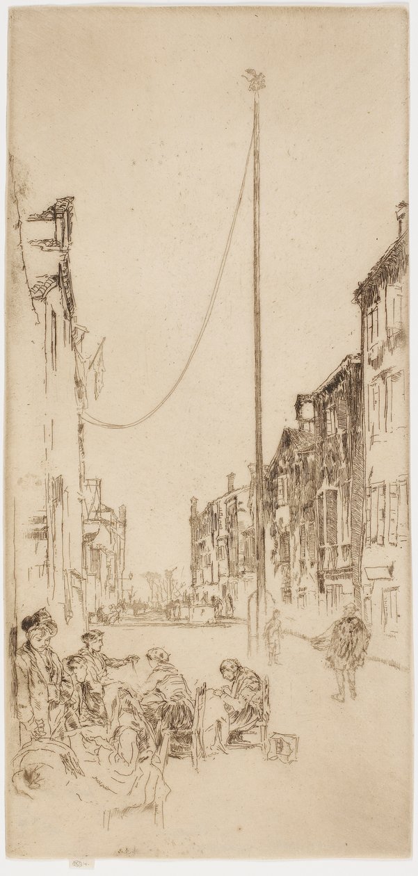 Benátský stožár od James Abbott McNeill Whistler