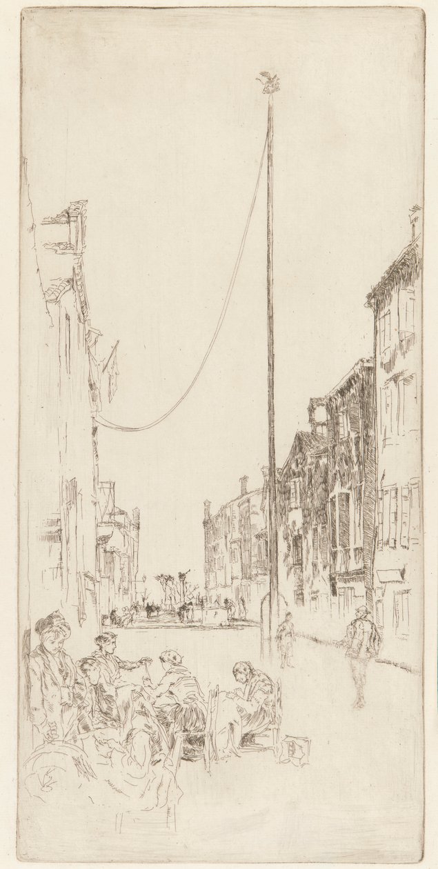 Benátský stožár od James Abbott McNeill Whistler