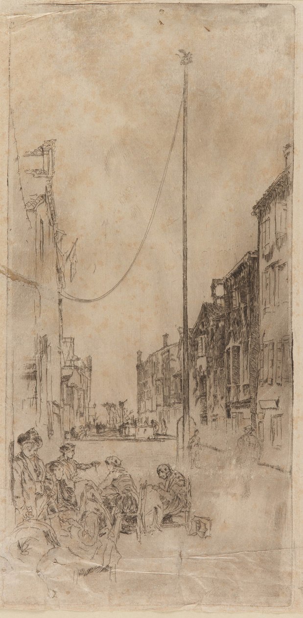 Benátský stožár od James Abbott McNeill Whistler