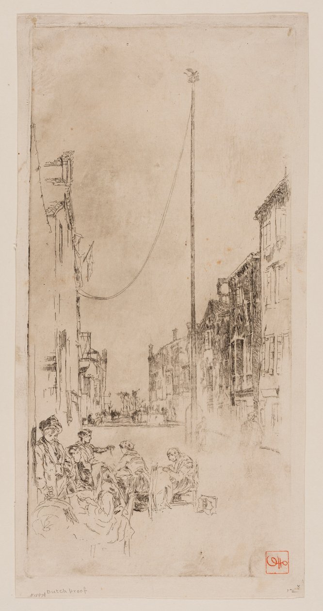 Benátský stožár od James Abbott McNeill Whistler