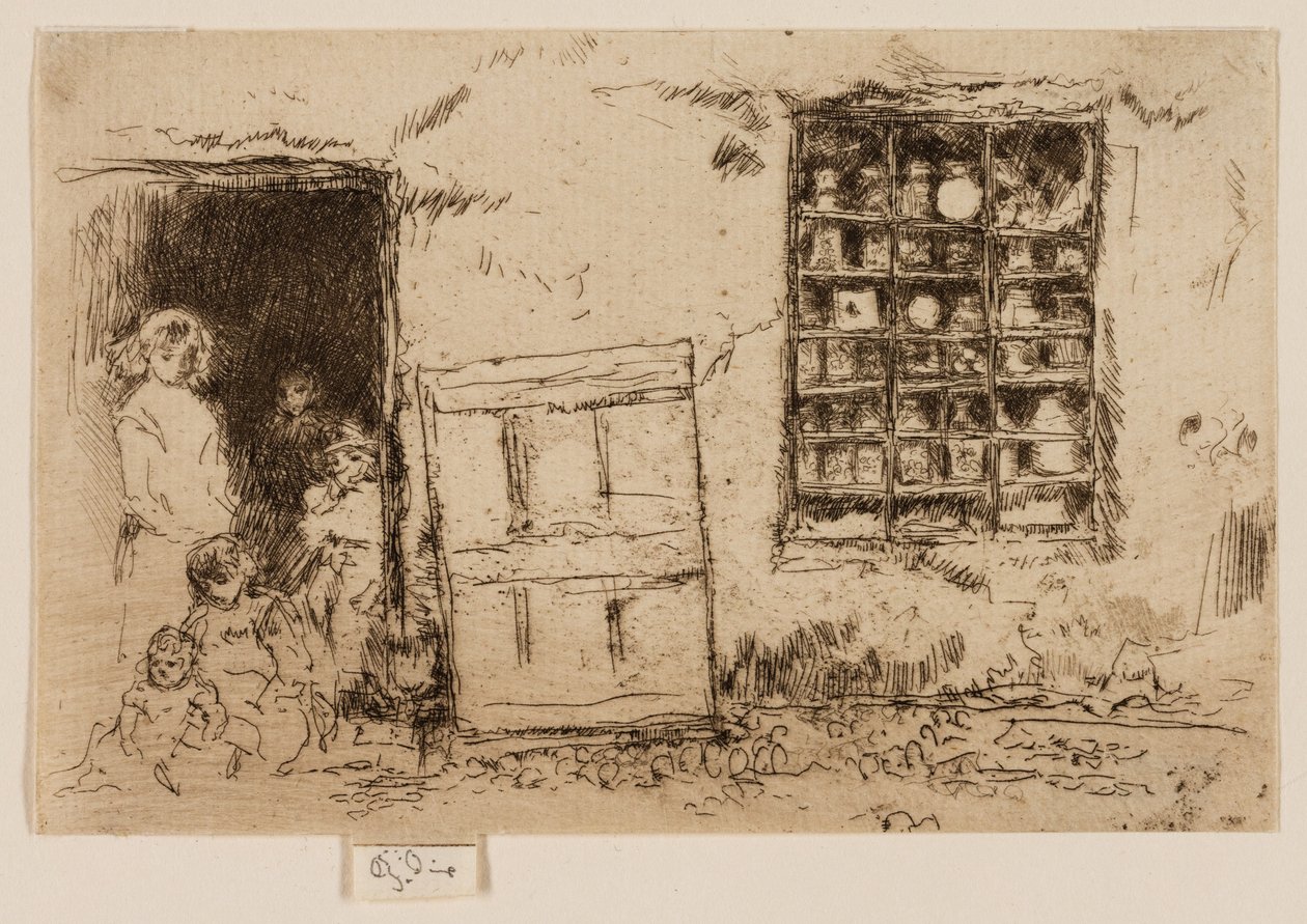 Vesnická cukrárna od James Abbott McNeill Whistler