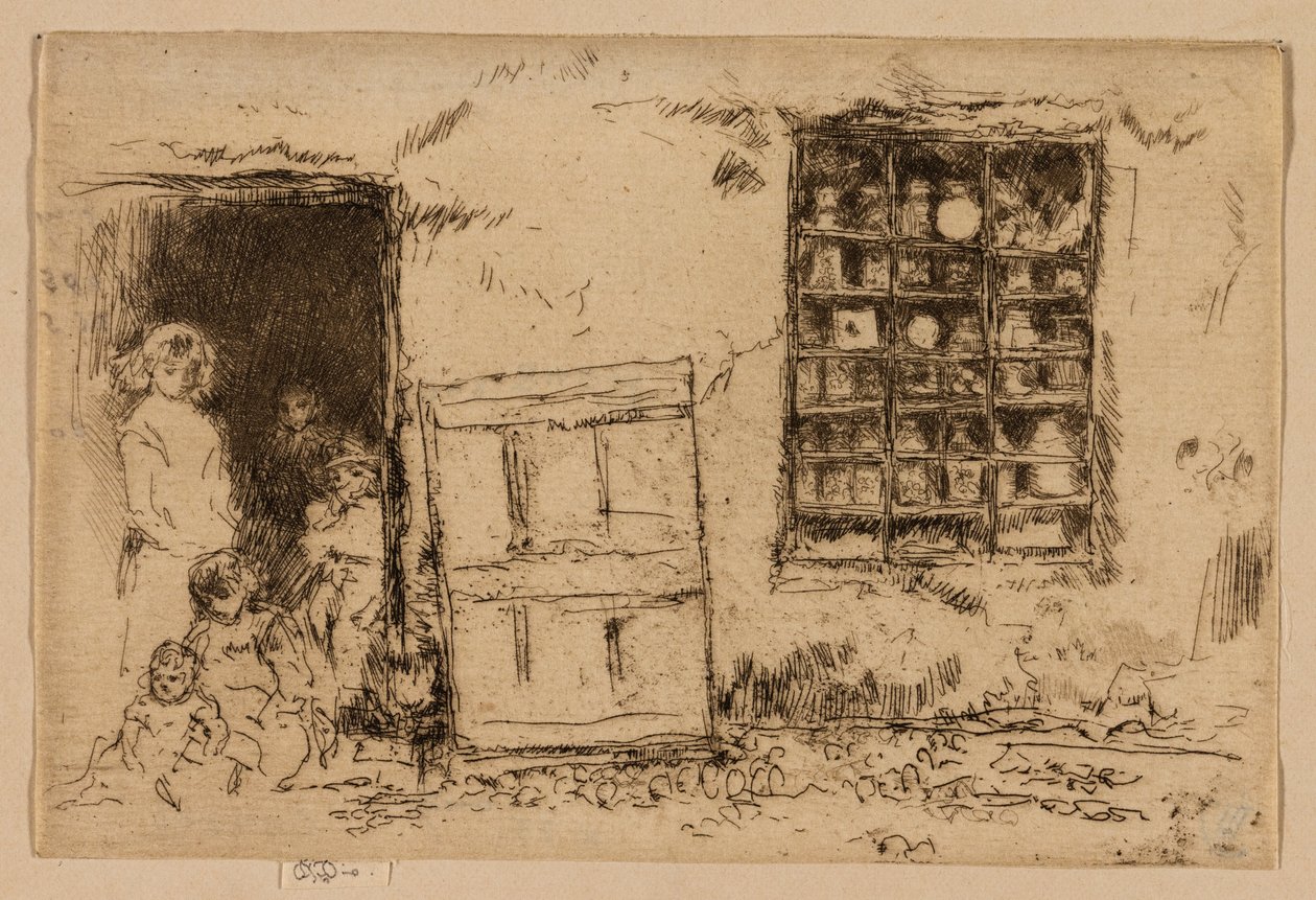 Vesnická cukrárna od James Abbott McNeill Whistler