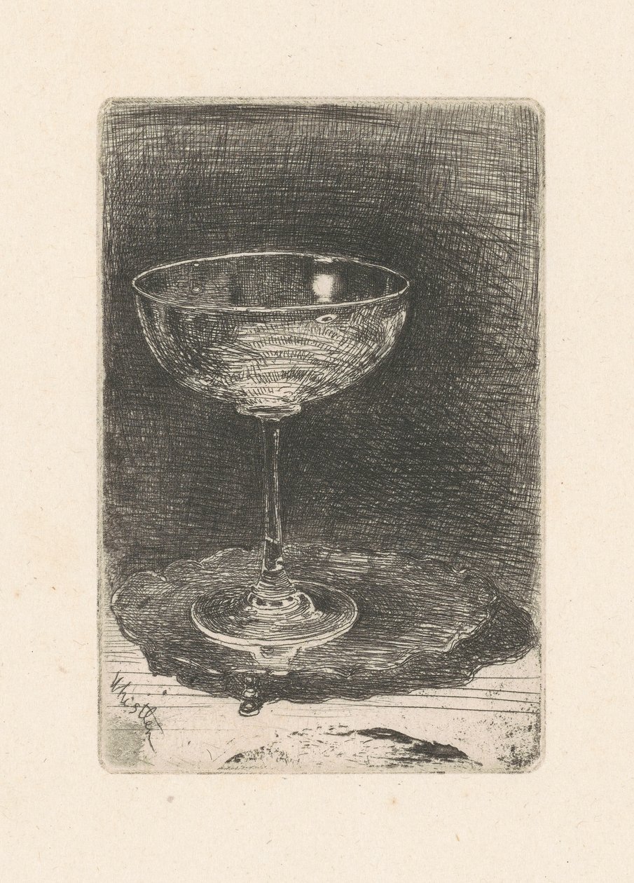 Sklenice na víno od James Abbott McNeill Whistler