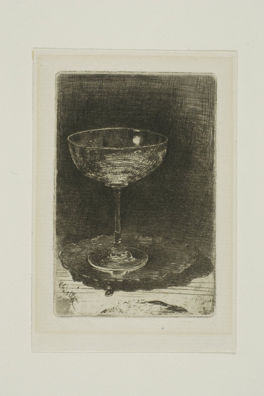 Sklenice na víno od James Abbott McNeill Whistler