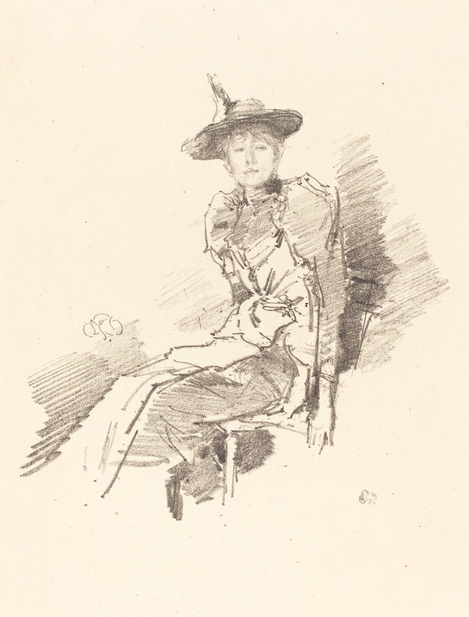 Okřídlený klobouk od James Abbott McNeill Whistler