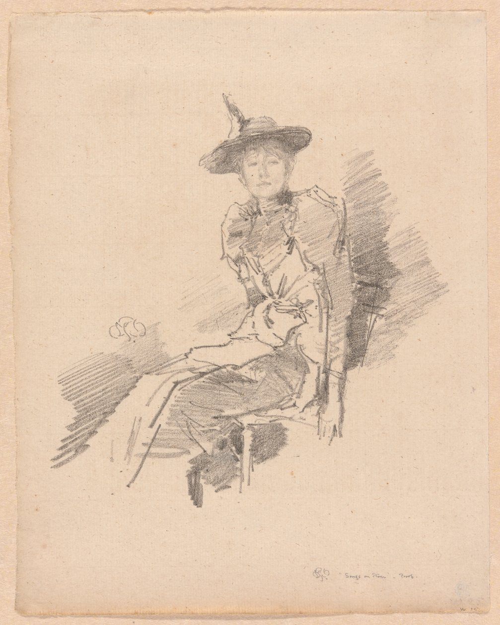 Okřídlený klobouk od James Abbott McNeill Whistler