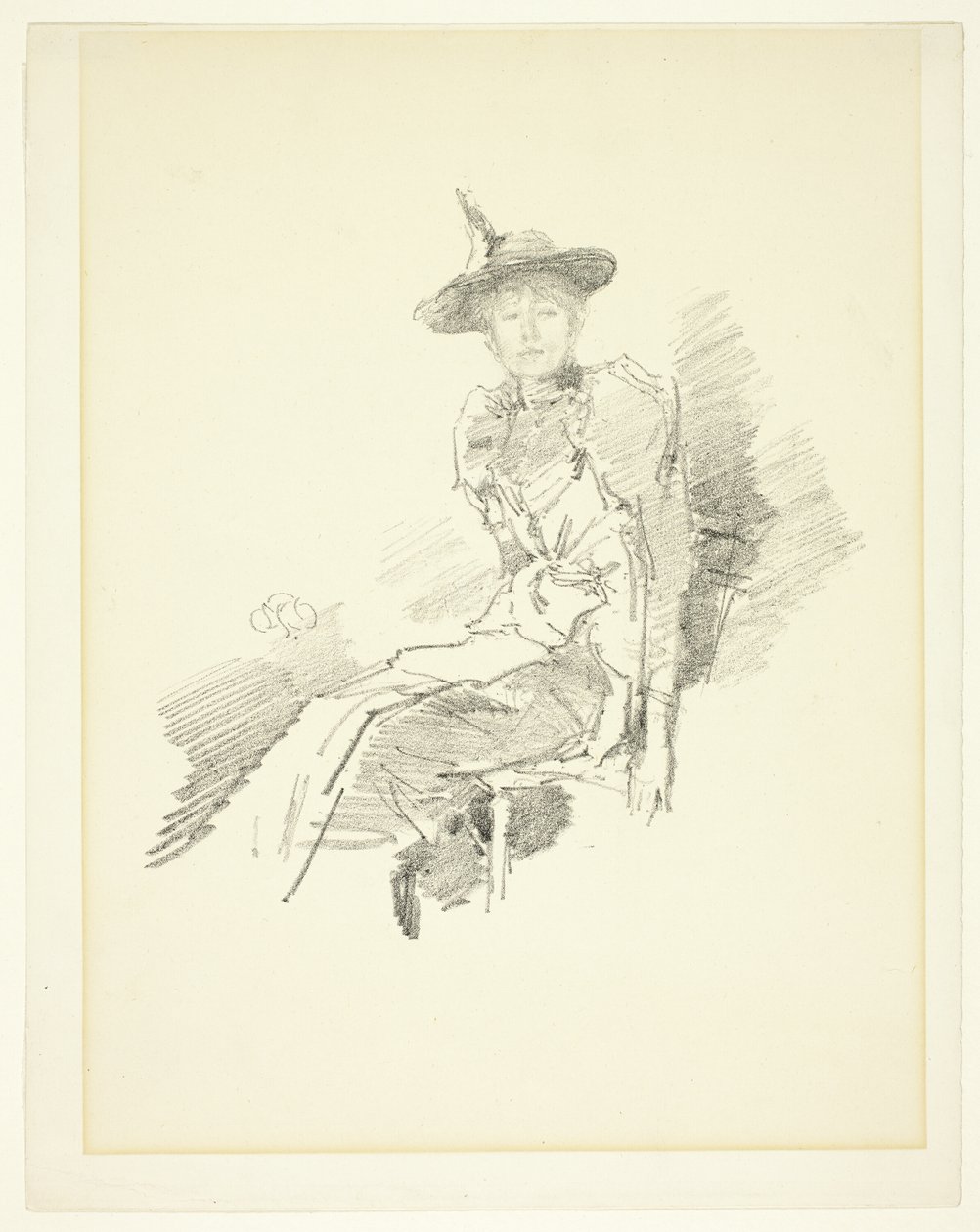 Okřídlený klobouk od James Abbott McNeill Whistler