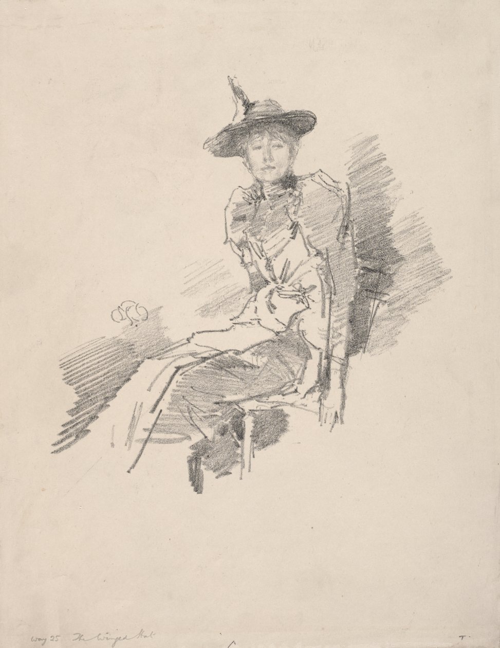 Okrídlený klobouk od James McNeill Whistler