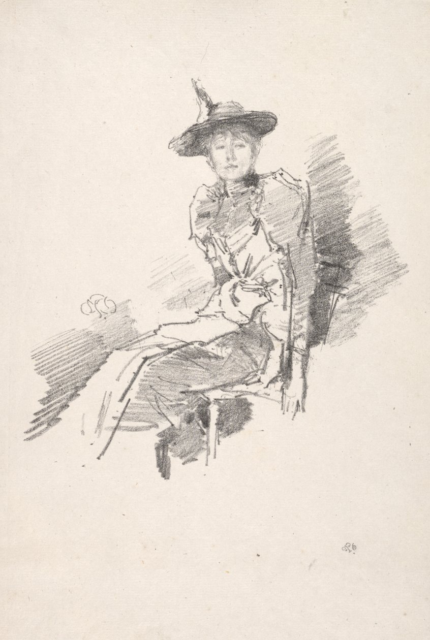 Okřídlený klobouk od James McNeill Whistler
