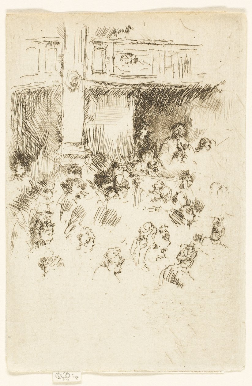 Divadlo, Loches od James Abbott McNeill Whistler