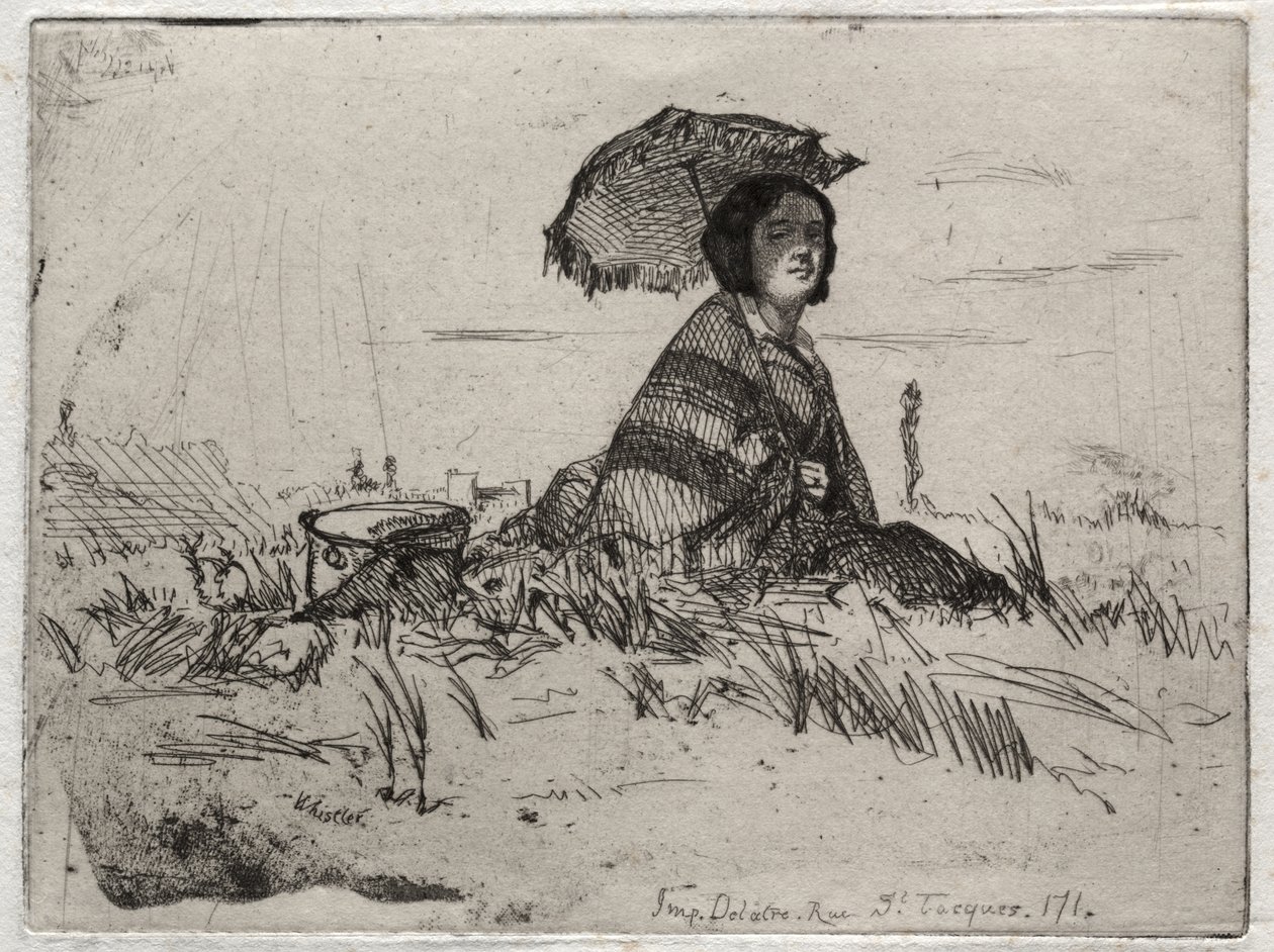 Dvanáct leptů podle přírody: Na plném slunci od James McNeill Whistler