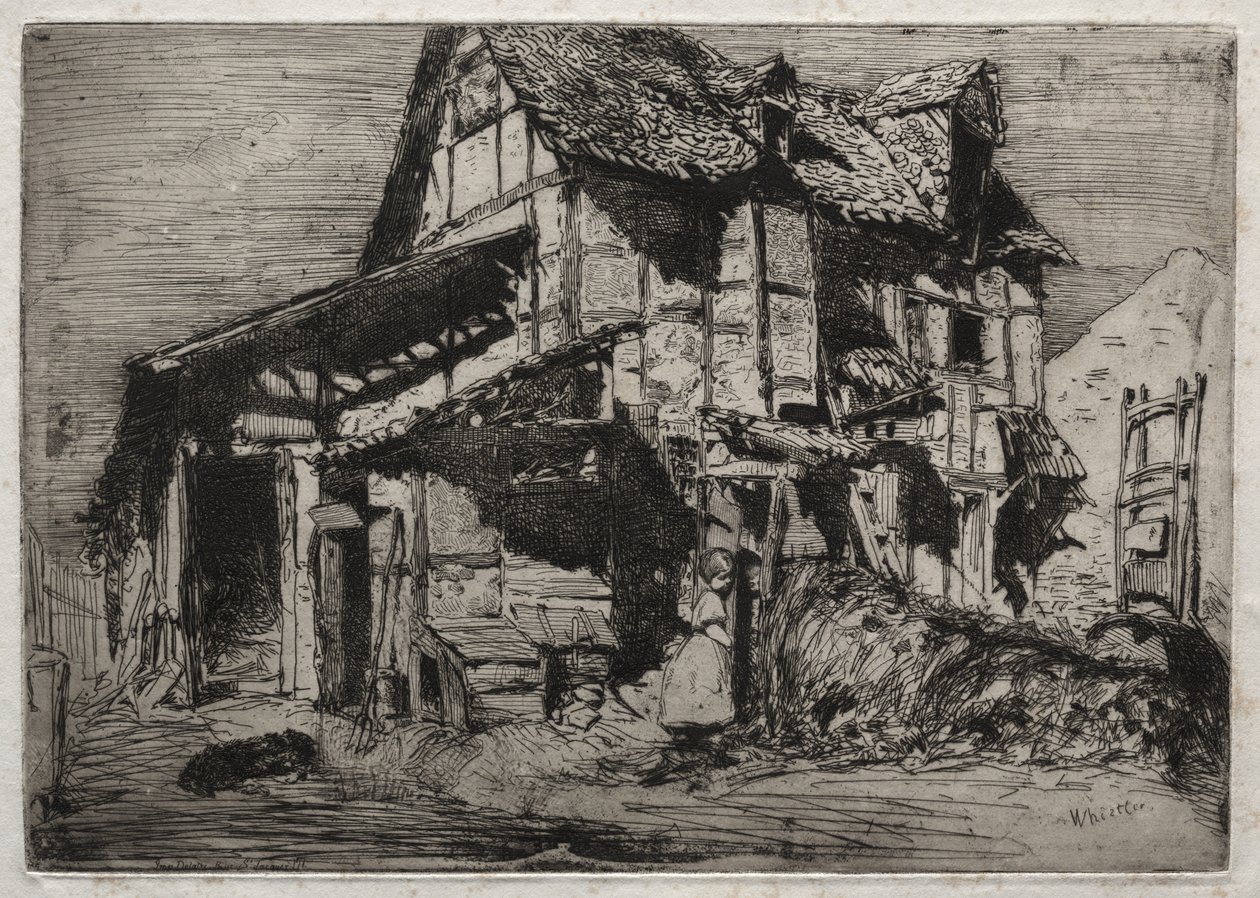 Dvanáct leptů z přírody:  Nebezpečný činžák od James McNeill Whistler