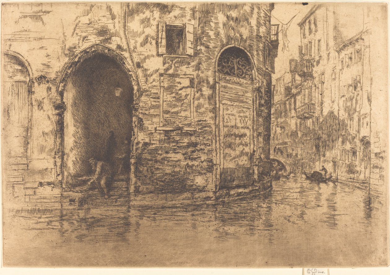 Dvoje dveře od James Abbott McNeill Whistler