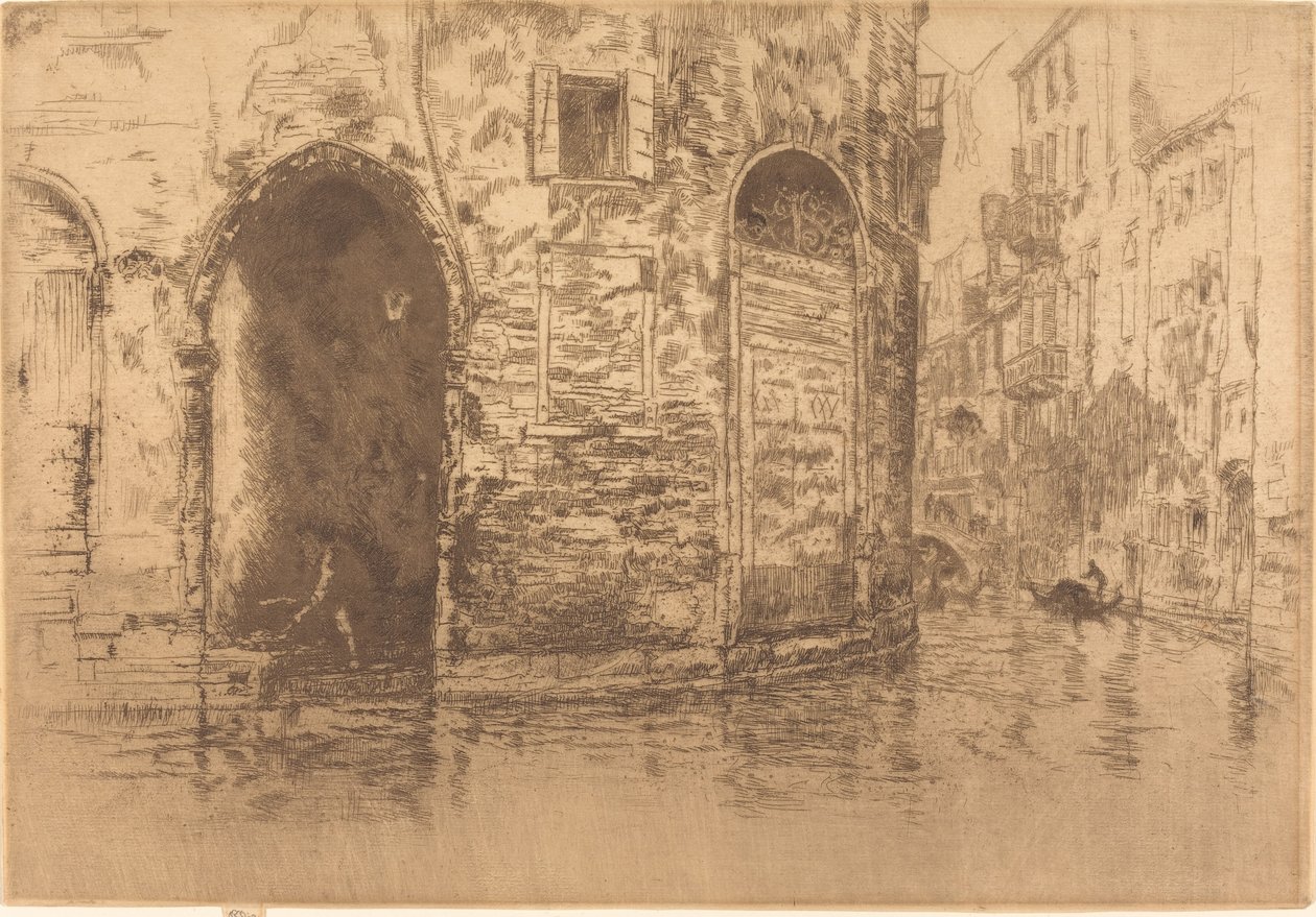 Dvoje dveře od James Abbott McNeill Whistler