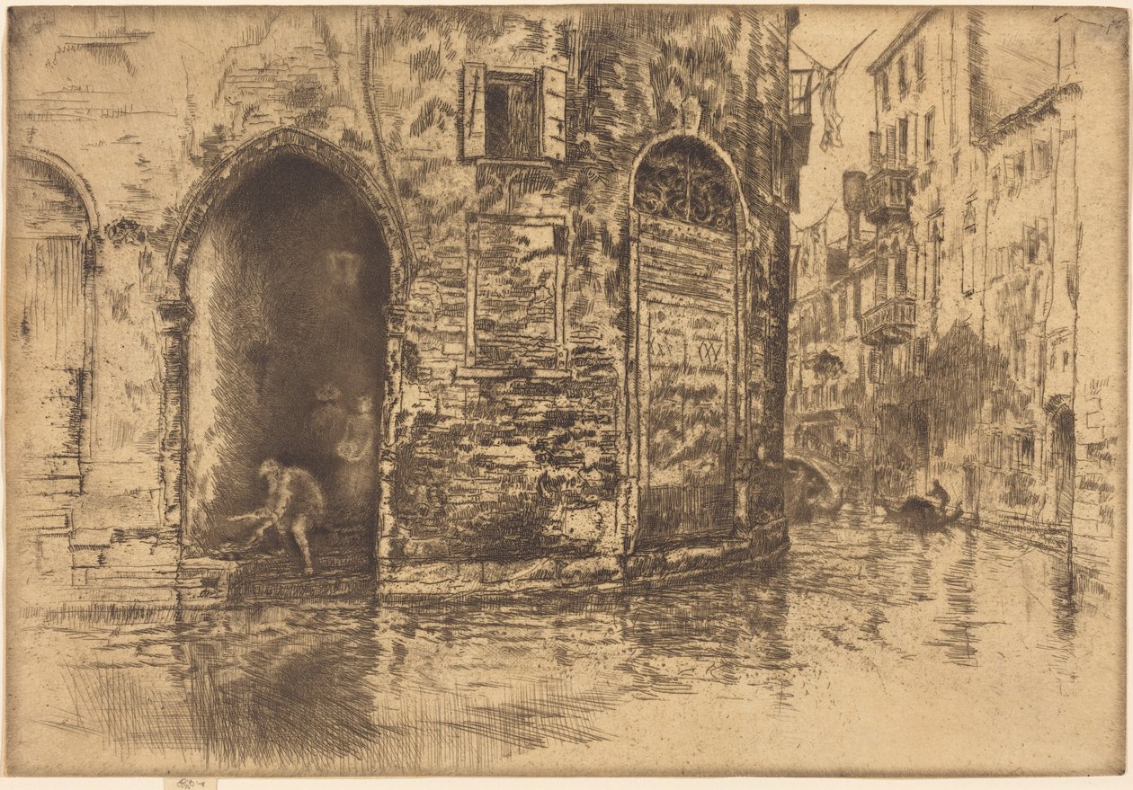 Dva vchody od James McNeill Whistler