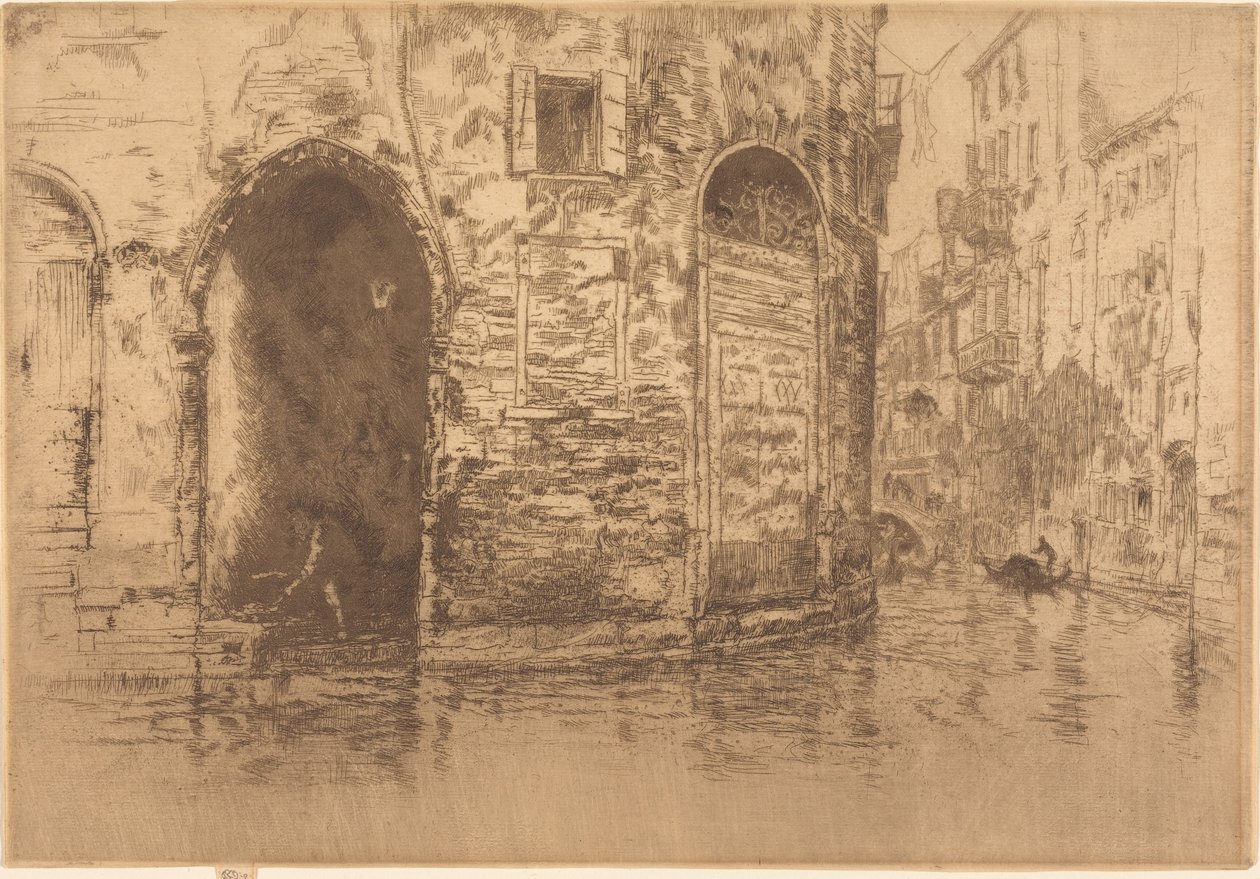 Dvoje dveře od James McNeill Whistler