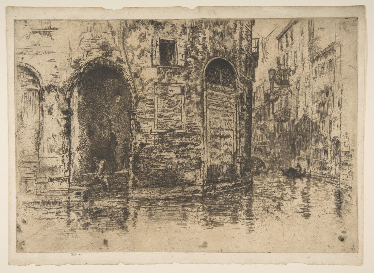Dvoje dveře od James McNeill Whistler