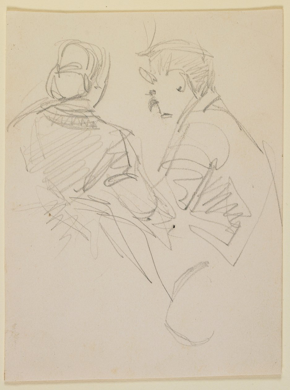 Dvě postavy od James Abbott McNeill Whistler