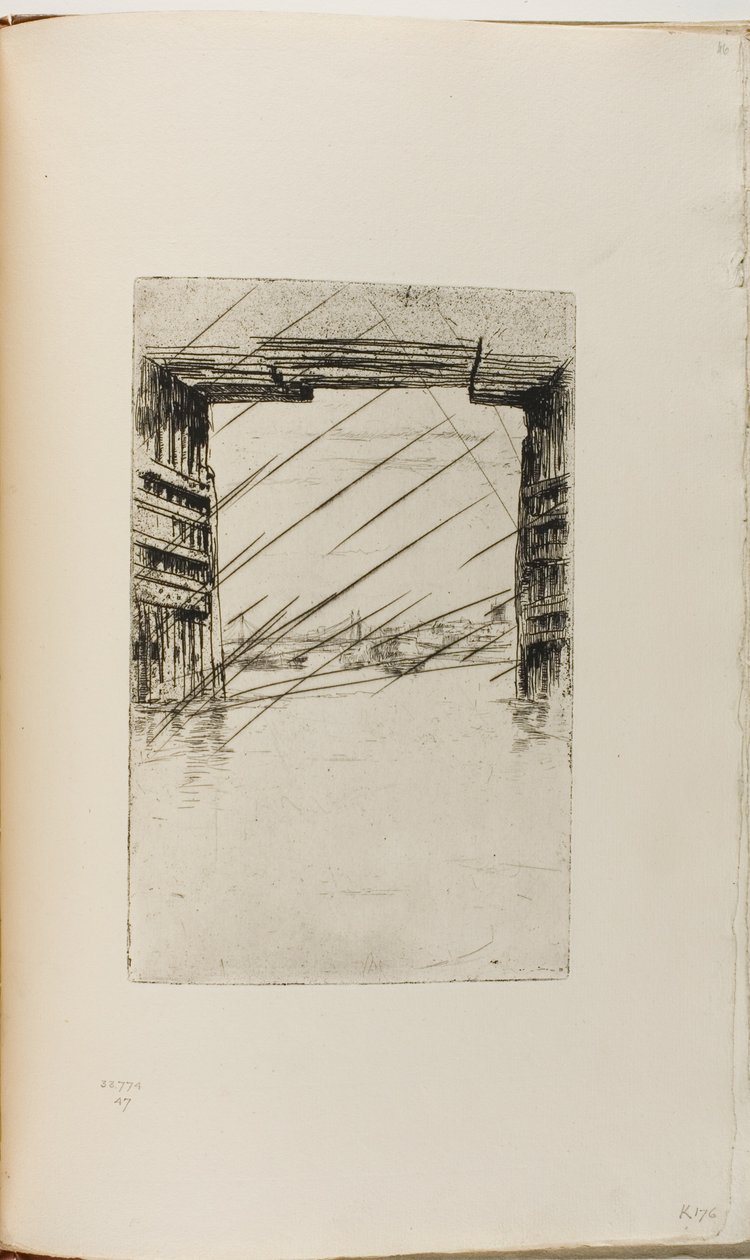 Pod starým mostem Battersea od James Abbott McNeill Whistler