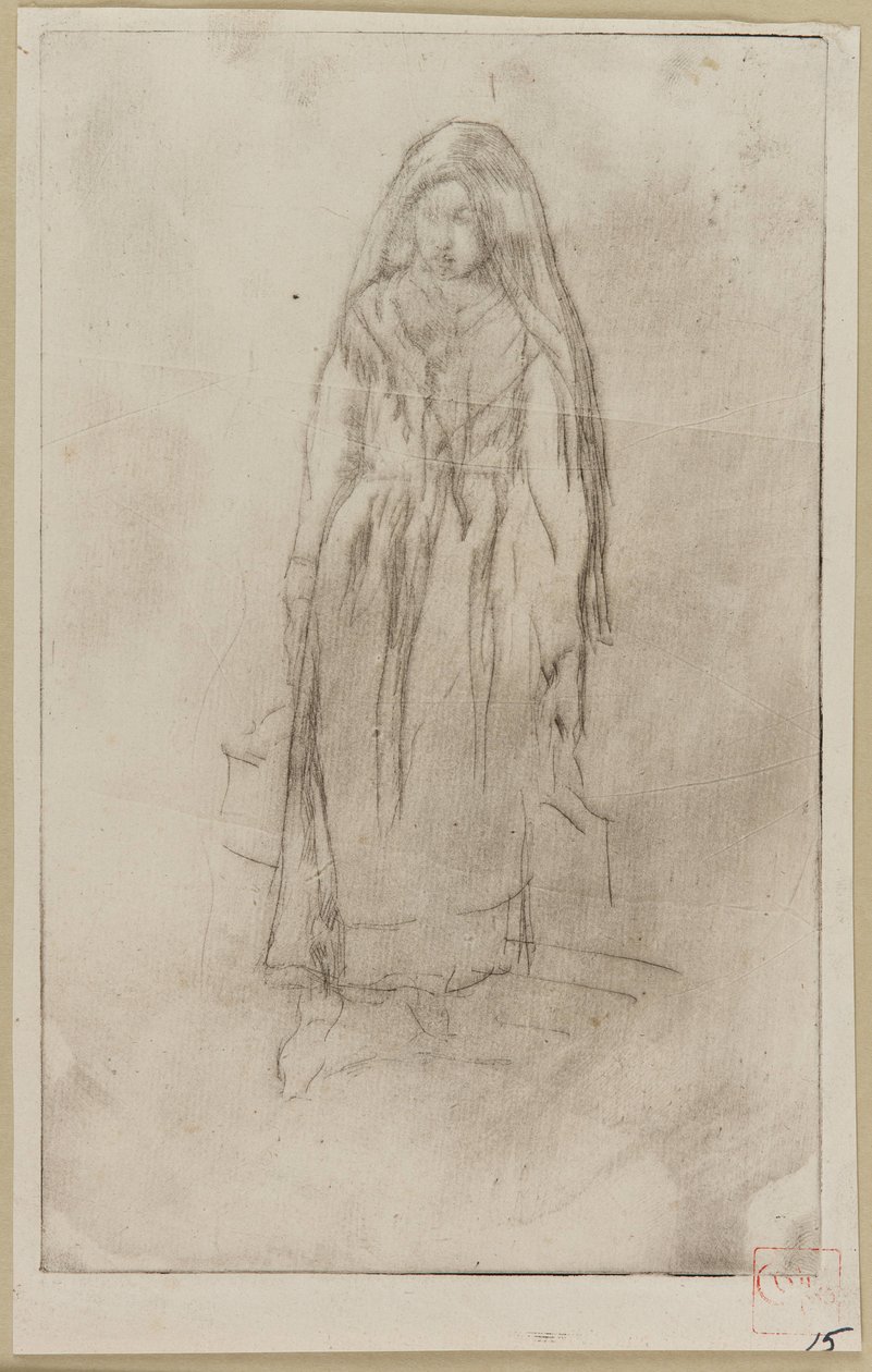 Benátský nosič vody od James Abbott McNeill Whistler