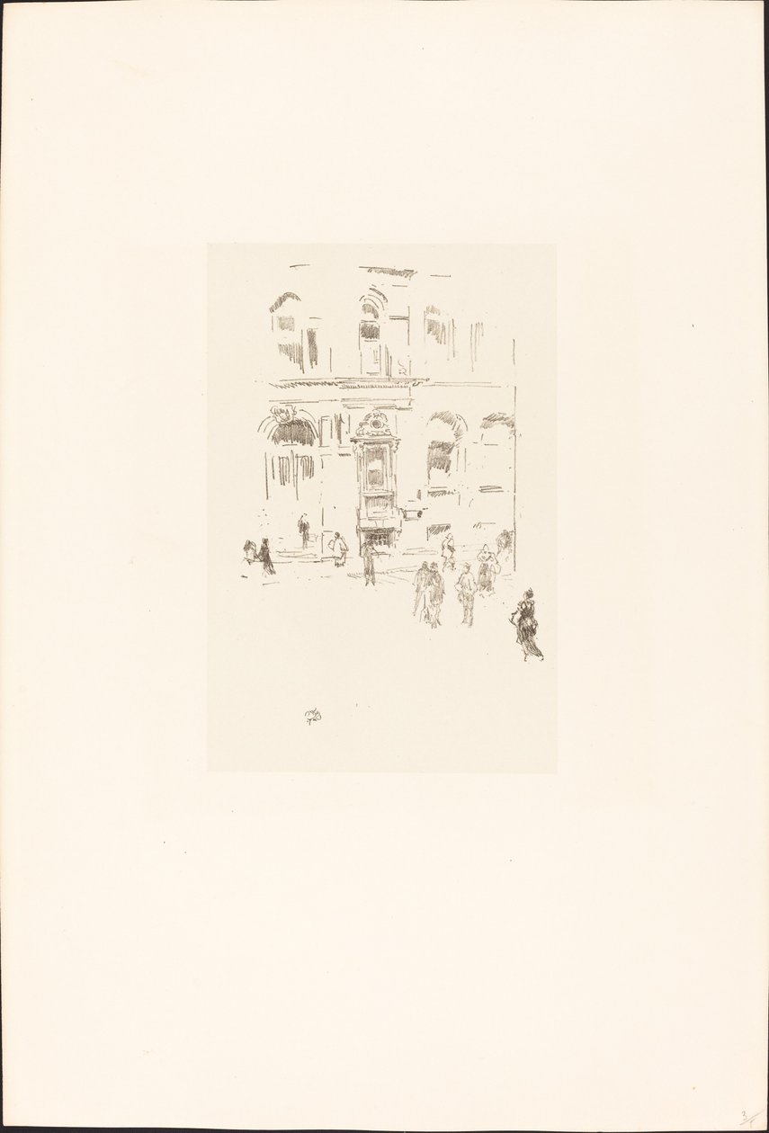 Vítězný klub od James Abbott McNeill Whistler