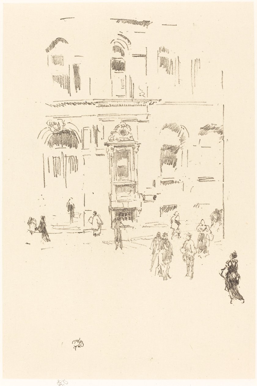 Vítězný klub od James Abbott McNeill Whistler