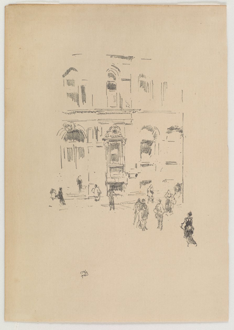 Vítězný klub od James Abbott McNeill Whistler