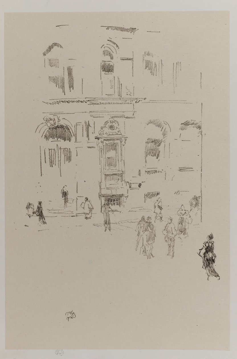 Vítězný klub od James Abbott McNeill Whistler