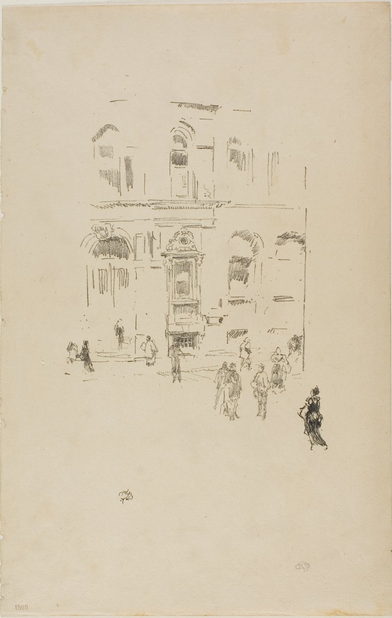 Vítězný klub od James Abbott McNeill Whistler