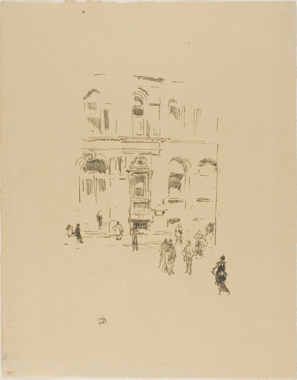 Vítězný klub od James Abbott McNeill Whistler