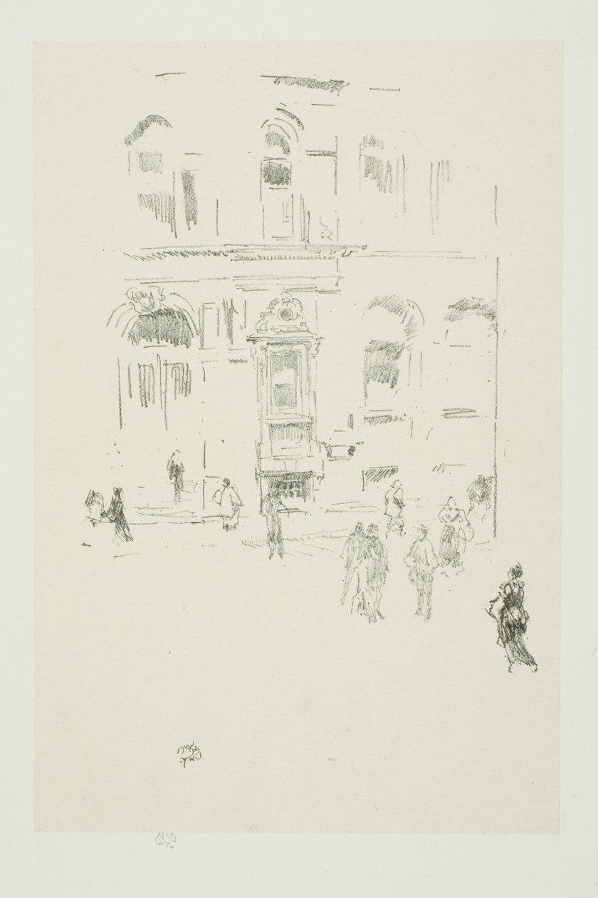 Vítězný klub od James Abbott McNeill Whistler
