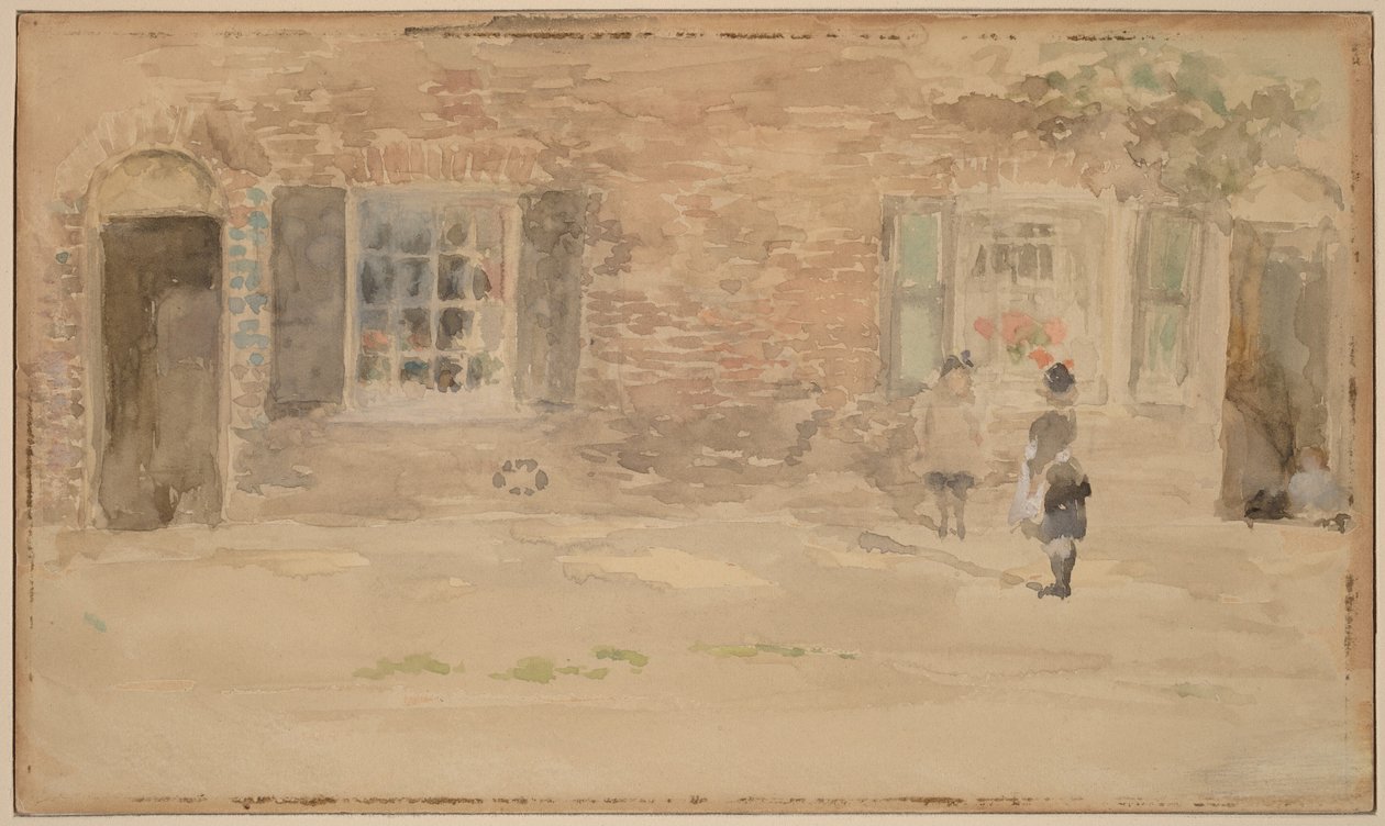 Obchod „Village Shop“, Chelsea od James McNeill Whistler