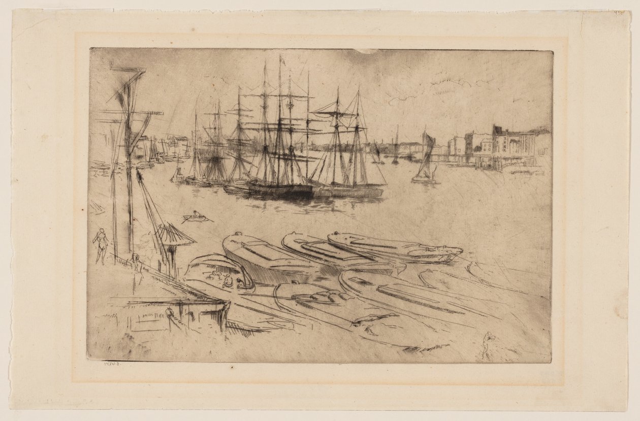 Wapping - The Pool od James Abbott McNeill Whistler