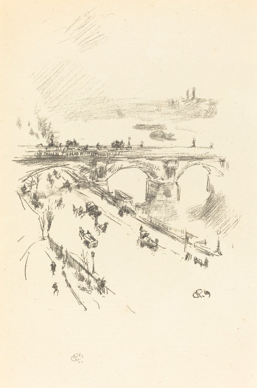 Most Waterloo od James Abbott McNeill Whistler