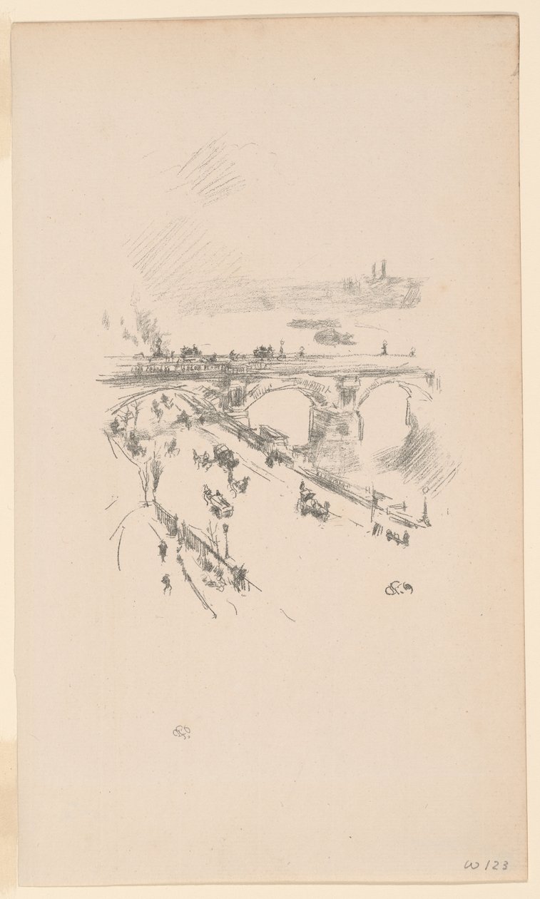 Most Waterloo od James Abbott McNeill Whistler