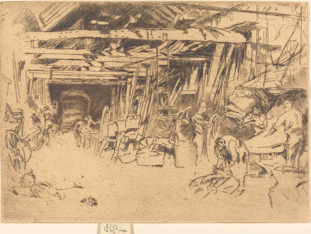 Kolář od James Abbott McNeill Whistler