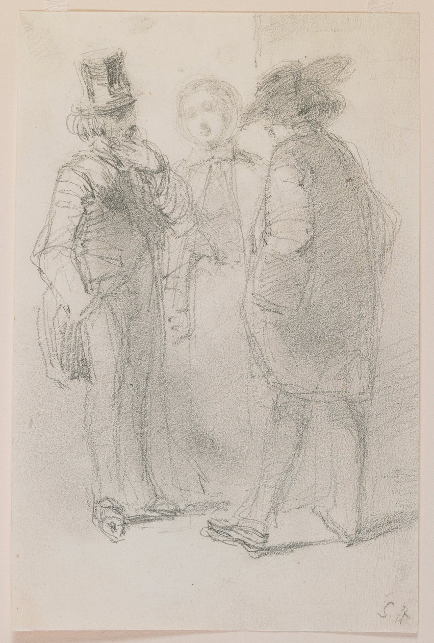 Whistler s přáteli od James Abbott McNeill Whistler