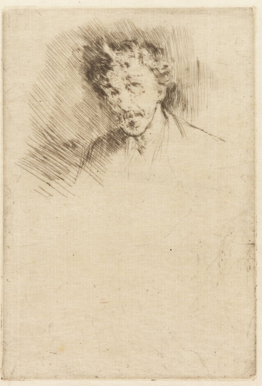 Whistler s bílým zámkem od James Abbott McNeill Whistler