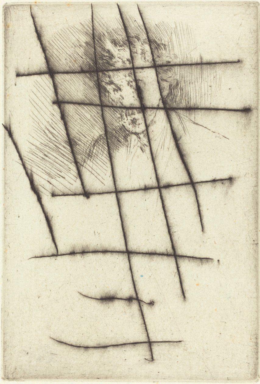 Whistler s bílým zámkem od James Abbott McNeill Whistler