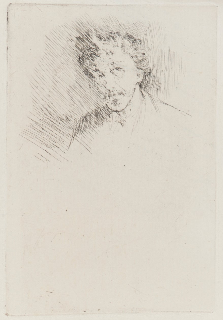 Whistler s bílým zámkem od James Abbott McNeill Whistler