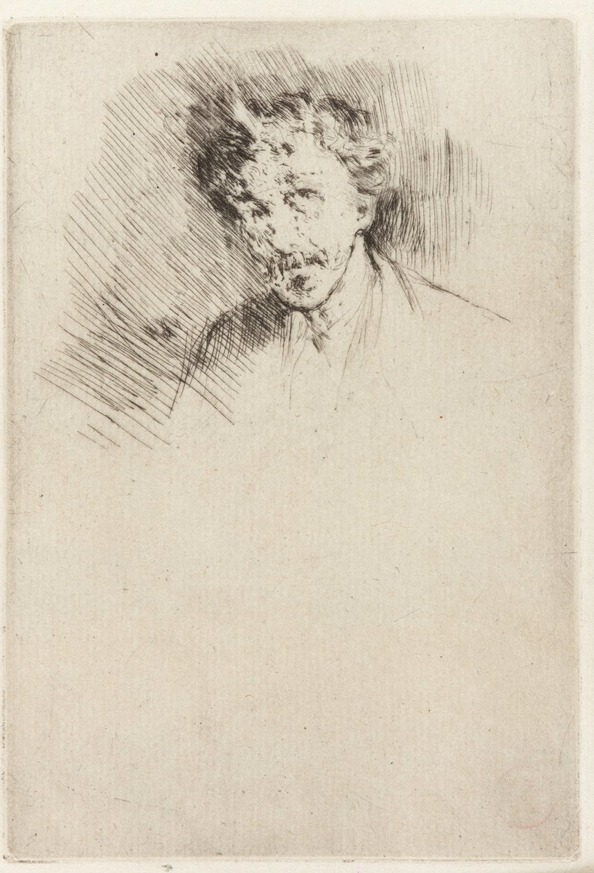 Whistler s bílým zámkem od James Abbott McNeill Whistler