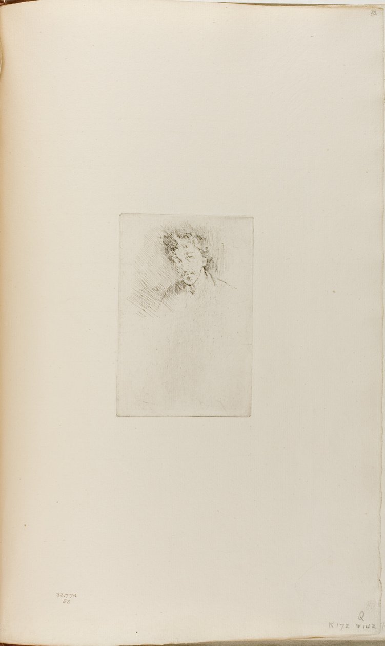Whistler s bílým zámkem od James Abbott McNeill Whistler