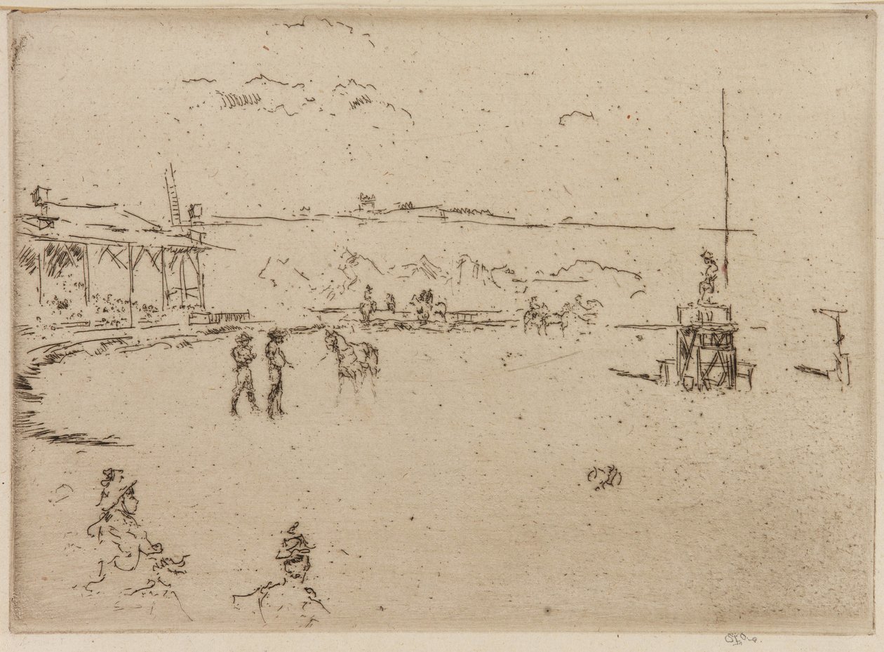 Divoký západ: Řečník od James Abbott McNeill Whistler