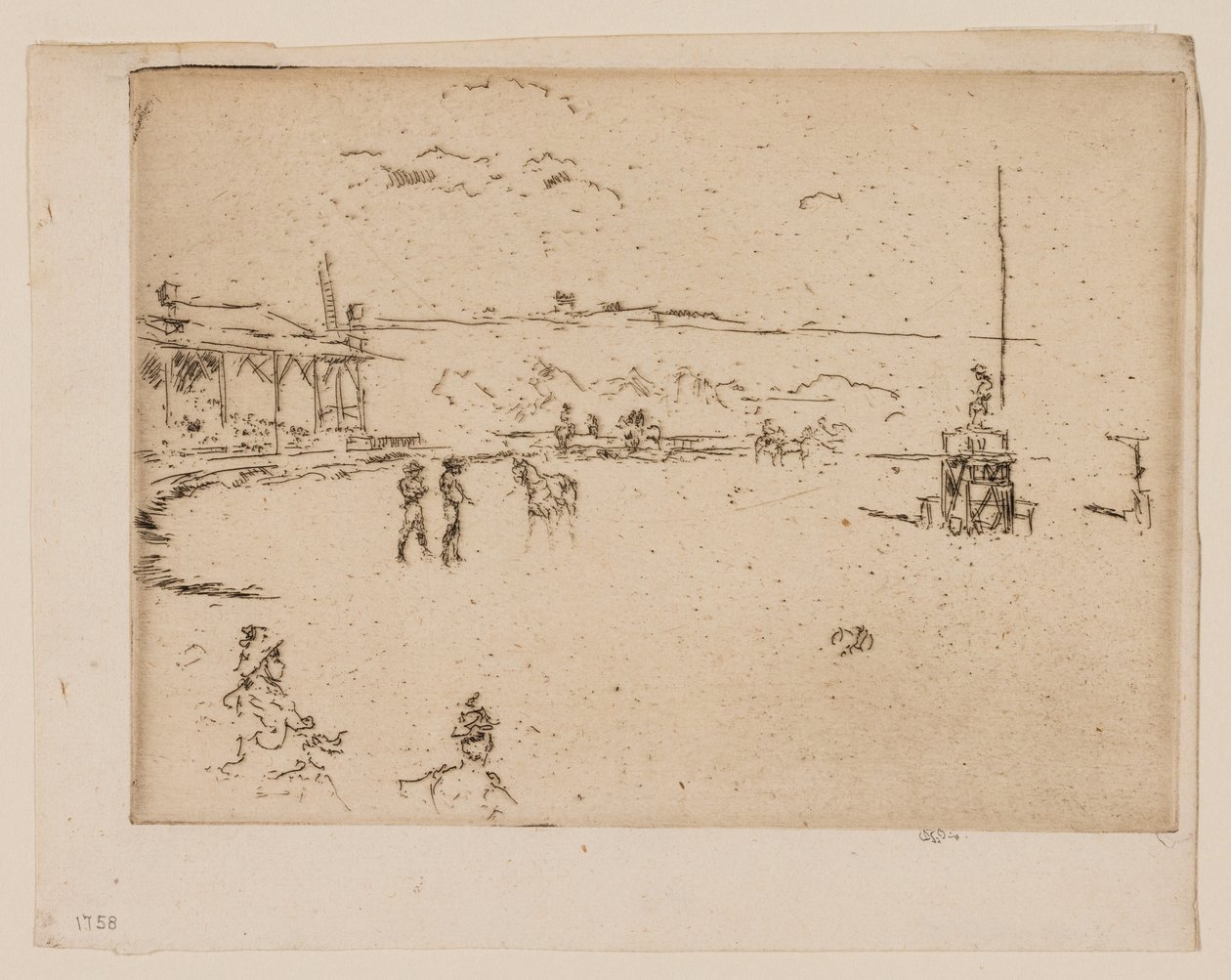 Divoký západ: Řečník od James Abbott McNeill Whistler