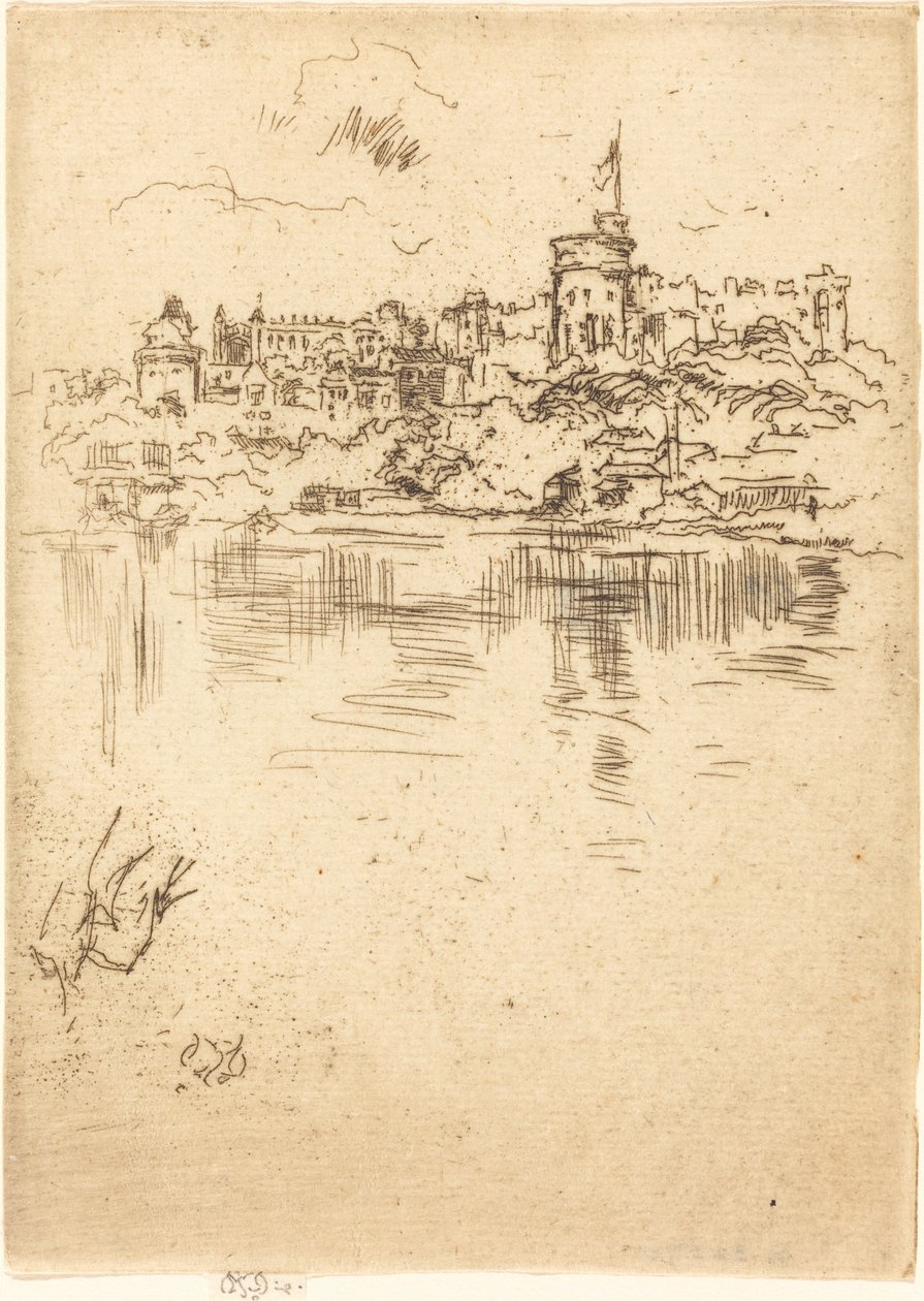 Windsor, č. 2 od James Abbott McNeill Whistler